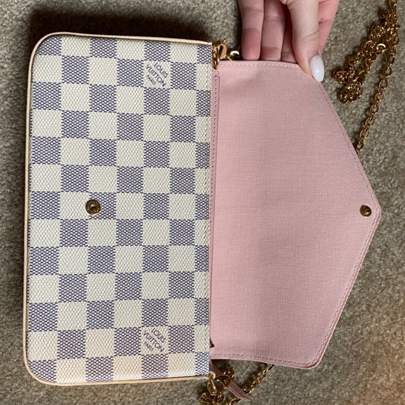 Louis Vuitton Felice Damier Azur BRAND NEW SOLD OUT - Picture 4 of 9